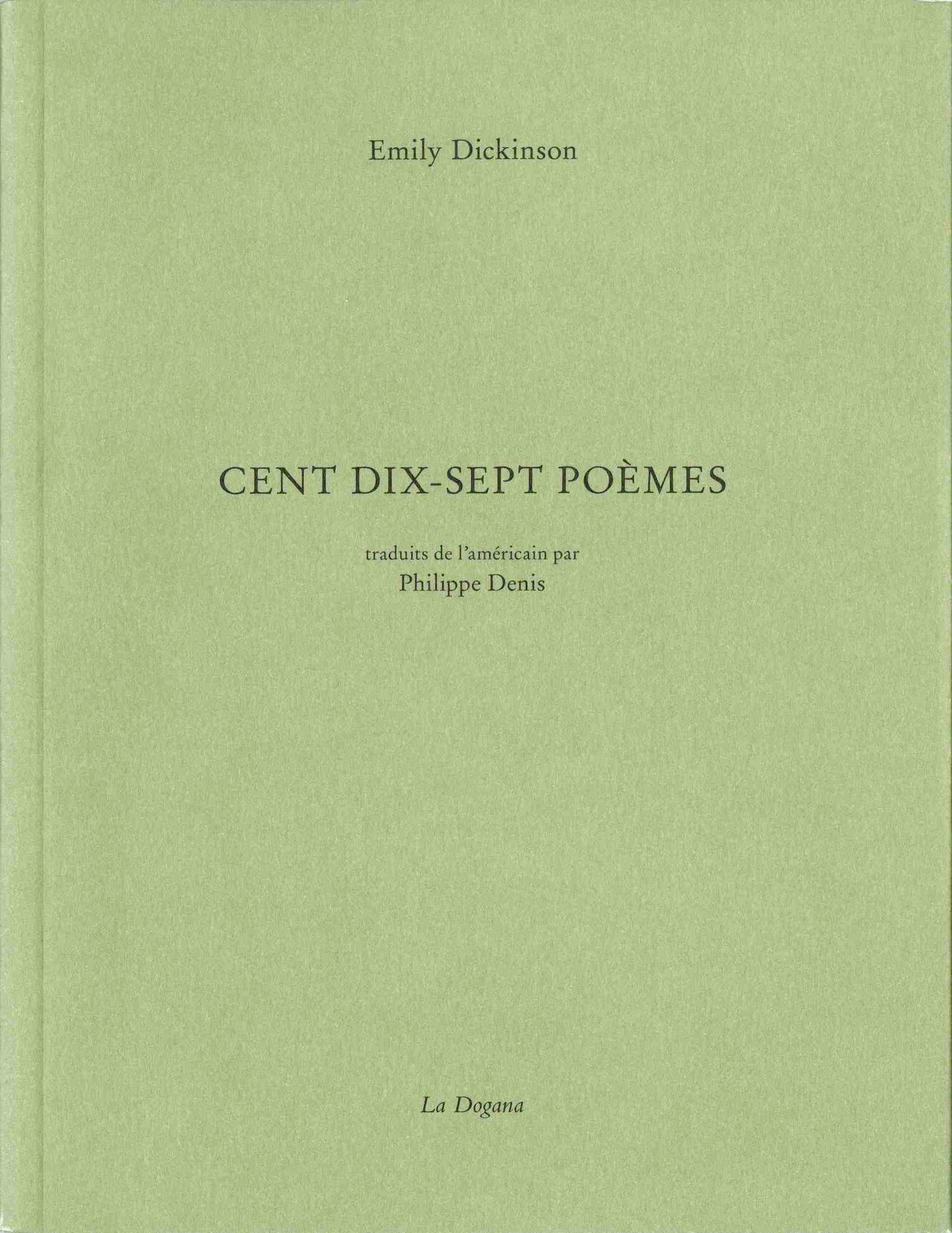 Cent dix-sept poèmes
