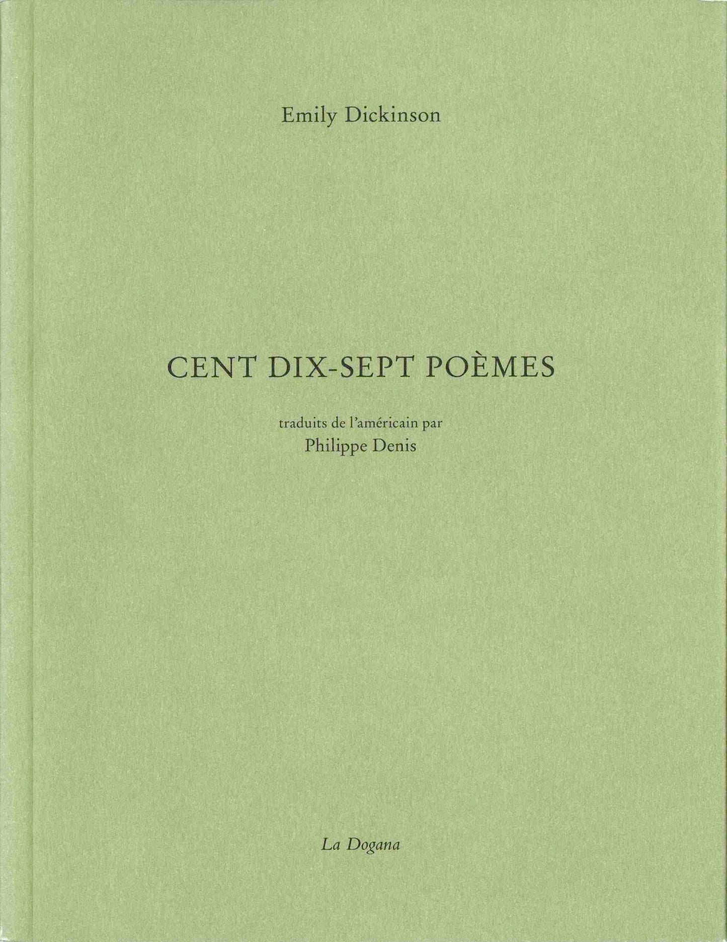 Cent dix-sept poèmes