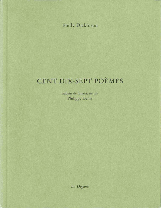 Cent dix-sept poèmes