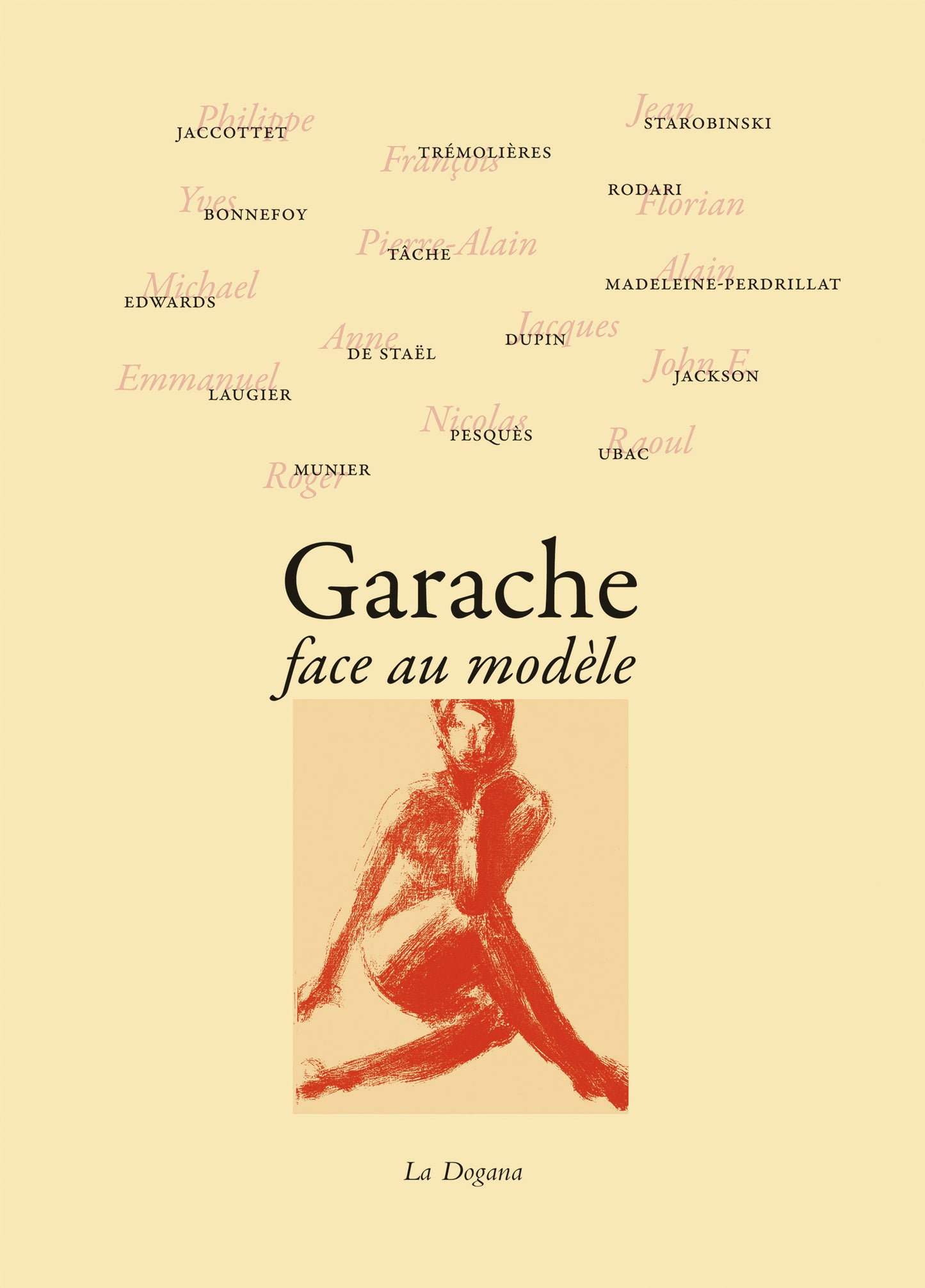 Garache face au modèle