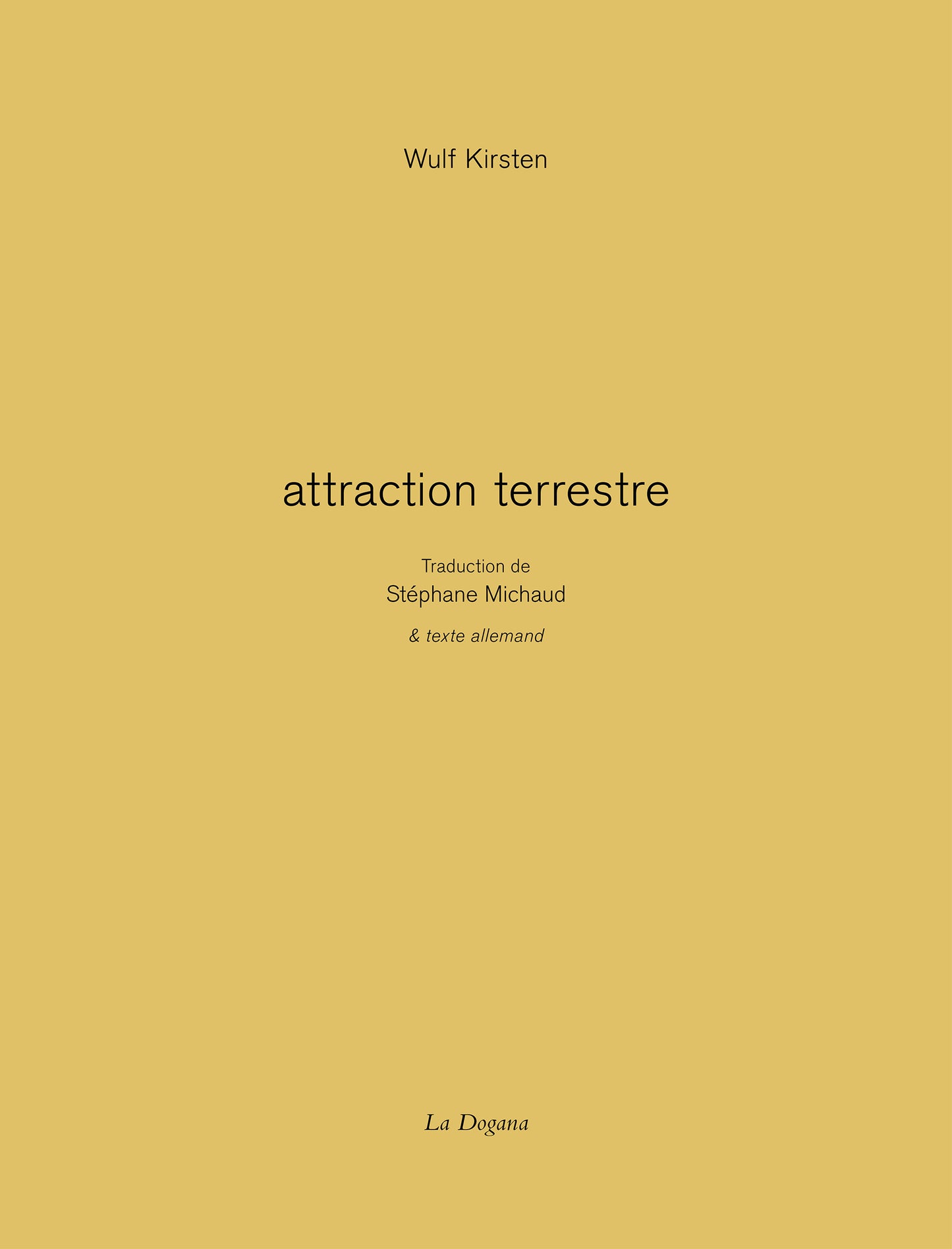 attraction terrestre