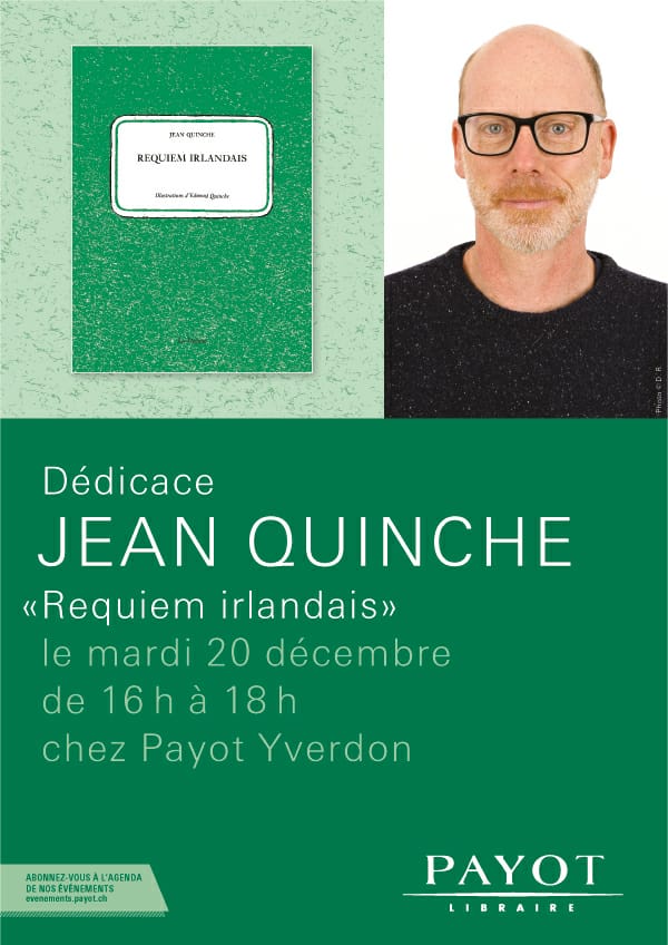 Jean Quinche – Dédicace à Payot Yverdon